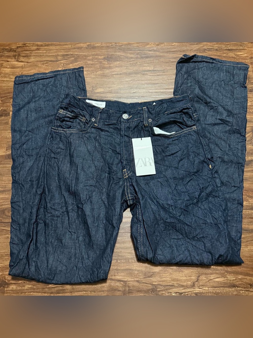 Zara Dark Blue Slim Jeans